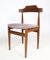 Teak Dining Chairs with Grey Fabric Seats by Hans Olsen, 1960s, Set of 4 6