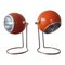 Mid-Century Eye Ball Tischlampen, 1970er, 2er Set 1