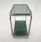 Mid-Century Italian Chrome & Smoked Glass Serving Cart, 1970s 3