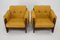 Leatherette Armchairs, Czechoslovakia, 1970s, Set of 2, Image 5