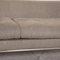 Mell 3-Seater Sofa in Gray Fabric from Cor 3