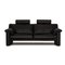 CL 300 3-Sitzer Sofa aus schwarzem Leder von Erpo 1