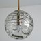 Kaskaden-Deckenlampe mit 8 Murano Glaskugeln, 1960er 15