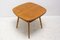 Beech Wood Coffee Table, Czechoslovakia, 1960s, Image 3