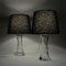 Swedish Sculptural Glass Table Lamp by Olle Alberius for Orrefors, 1960s, Set of 2, Image 7