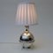 Art Deco Swedish Sphere Shaped Silverplated Tablelamp by Gab, 1929, Image 3