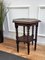 Italian Hexagonal Walnut Side Table or Stool with Bobbin Turned Legs, 1890s 4