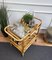 Italian Bamboo and Rattan Serving Bar Cart by Franco Albini, 1970s, Image 7