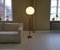 Mid-Century Brass Leather Floor Lamp from Falkenbergs Lighting, Sweden, 1960s, Image 12