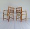 Mid-Century Futura Armchairs by David Rosén for Nk, Sweden, 1950s, Set of 2, Image 7