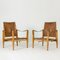 Vintage Safari Armchairs by Kaare Klint, 1960s, Set of 2 1