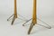 Brass and Beech Floor Lamps by Hans Bergström for Asea, 1950s, Image 7