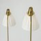 Brass and Beech Floor Lamps by Hans Bergström for Asea, 1950s, Image 6