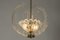 Ceiling Lamp by Fritz Kurz for Orrefors, 1940s, Image 4