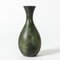 Patinated Bronze Vase from Gab, 1930s 1