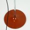 Space Age Orange Chromed Spot Floor Lamp attributed to Swiss Lamps International, 1960s, Image 6
