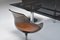 Large Square Chrome Dining Table attributed to Scarpa for Knoll International, 1970s 10