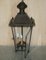 Victorian Hanging Lantern in Bronze with 4-Candle Interior, 1880s 11