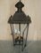 Victorian Hanging Lantern in Bronze with 4-Candle Interior, 1880s, Image 11