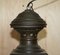 Victorian Hanging Lantern in Bronze with 4-Candle Interior, 1880s, Image 4