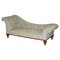 Victorian Chesterfield Chaise Lounge in Burl Walnut from Liberty London, 1880s, Image 1