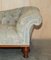 Victorian Chesterfield Chaise Lounge in Burl Walnut from Liberty London, 1880s, Image 7