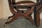 Regency X Framed Reclining Chesterfield Lounge Chair in Brown Leather, 1810s 12