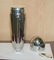 Art Deco Style Silver Hallmarked Zeppelin Cocktail Shaker, 1960s, Set of 8 5