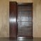 Open Library Bookcase in Flamed Hardwood 2