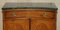 Sheraton Revival Konkave Beistelltische mit Marmorplatte, 1860er, 2er Set 4