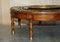 Spanischer Brasero Feuertisch mit abnehmbarer Schale, 1840er 3