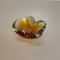 Murano Glass Honey Bowl Element Shell Ashtray from Seguso Murano, Italy, 1970s 4