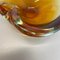 Murano Glass Honey Bowl Element Shell Ashtray from Seguso Murano, Italy, 1970s 11