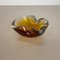 Murano Glass Honey Bowl Element Shell Ashtray from Seguso Murano, Italy, 1970s 3