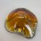 Murano Glass Honey Bowl Element Shell Ashtray from Seguso Murano, Italy, 1970s 15