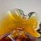 Murano Glass Honey Bowl Element Shell Ashtray from Seguso Murano, Italy, 1970s 13