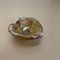 Multicolor Murano Glass Bowl Gold Flakes Shell Ashtray by Dino Martens, Italy, 1960s 3