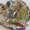 Multicolor Murano Glass Bowl Gold Flakes Shell Ashtray by Dino Martens, Italy, 1960s 11