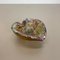 Multicolor Murano Glass Bowl Gold Flakes Shell Ashtray by Dino Martens, Italy, 1960s, Image 4