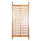 Mid-Century Italian Wood Handcrafted Screen with Geometric Pattern, 1960s, Image 1