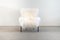 Weißer Pl19 Sessel aus mongolischer Wolle von Franco Albini für Poggi, Italien, 1950er 3