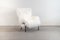 White Mongolian Wool Pl19 Armchair by Franco Albini for Poggi, Italy, 1950s 2