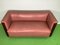 Art Nouveau Leather Sofa, 1900s 2
