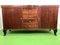 Braunes Art Deco Sideboard, 1930er 1