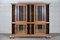 19th Century English Oak Glazed Vicarage Bookcase, 1890s, Image 2