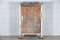 19th Century French Dry Scraped Painted Pine Wardrobe, 1820s, Image 15
