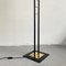 Postmodern Halogen Floor Lamp in Gold and Black, 1980s 6