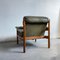 Mid-Century Scandinavian Lounge Chair in Green Leather by Carl Straub, 1960s 11
