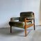 Mid-Century Scandinavian Lounge Chair in Green Leather by Carl Straub, 1960s 13