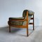 Mid-Century Scandinavian Lounge Chair in Green Leather by Carl Straub, 1960s 12
